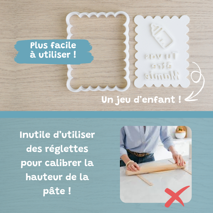 Petit-Beurre Tu vas être Maman - PrettyBiscuits.fr