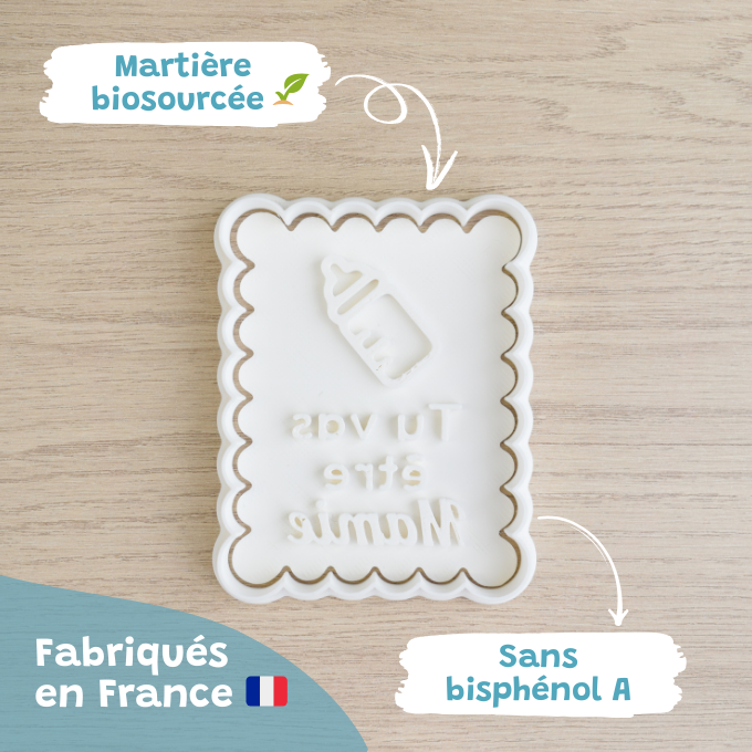 Petit-Beurre Tu vas être Mamie - PrettyBiscuits.fr