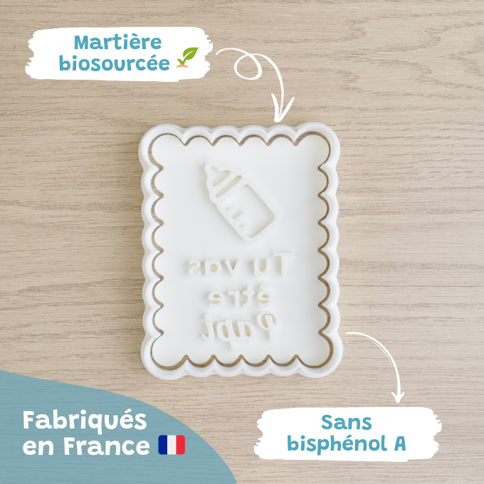 Petit-Beurre Tu vas être Papi - PrettyBiscuits.fr