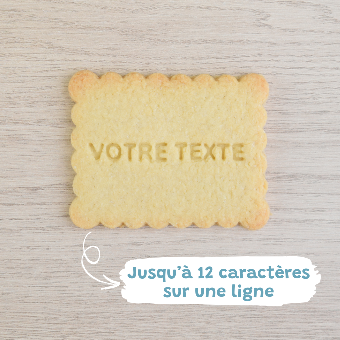 La Box Petit-Beurre personnalisable sur 1 ligne