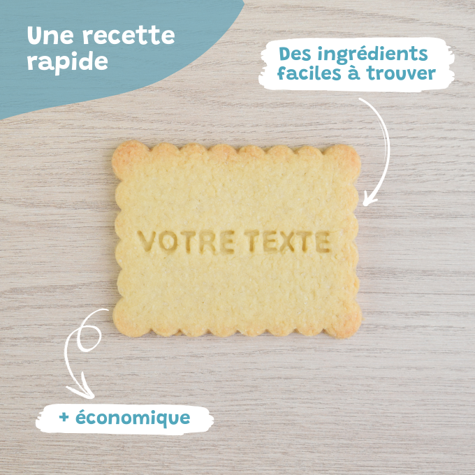 La Box Petit-Beurre personnalisable sur 1 ligne