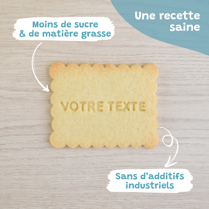 La Box Petit-Beurre personnalisable sur 1 ligne