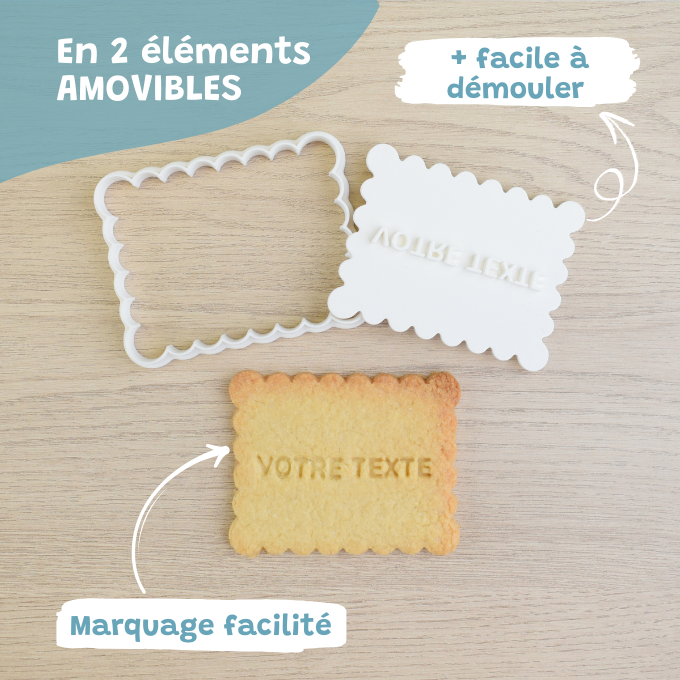 La Box Petit-Beurre personnalisable sur 1 ligne