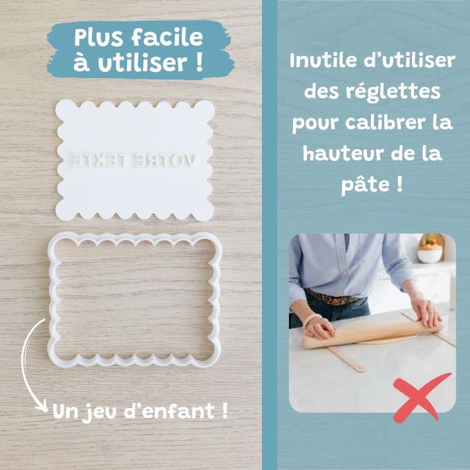 La Box Petit-Beurre personnalisable sur 1 ligne