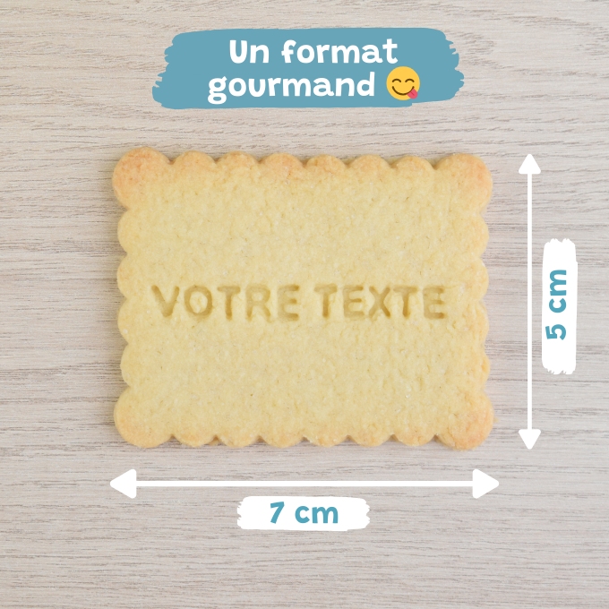 La Box Petit-Beurre personnalisable sur 1 ligne
