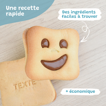La Box Biscuit Fourré personnalisable 1 ligne