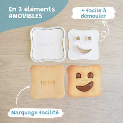 La Box Biscuit Fourré personnalisable 1 ligne