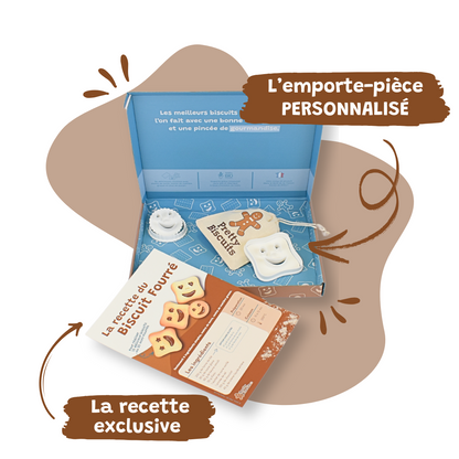 La Box Biscuit Fourré personnalisable 1 ligne