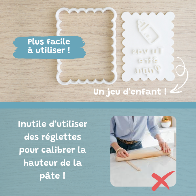 Petit-Beurre Tu vas être Papa - PrettyBiscuits.fr