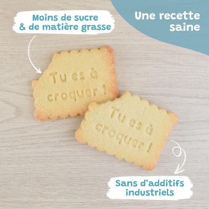 Le Petit-beurre Tu es à croquer ! - PrettyBiscuits.fr