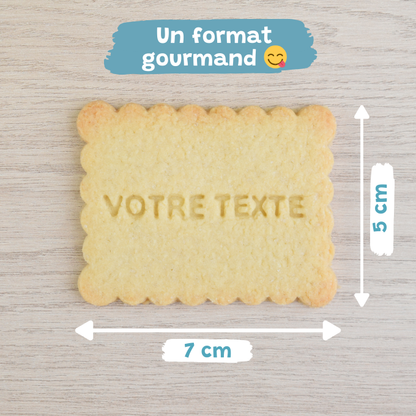 La Box Petit-Beurre personnalisable sur 1 ligne