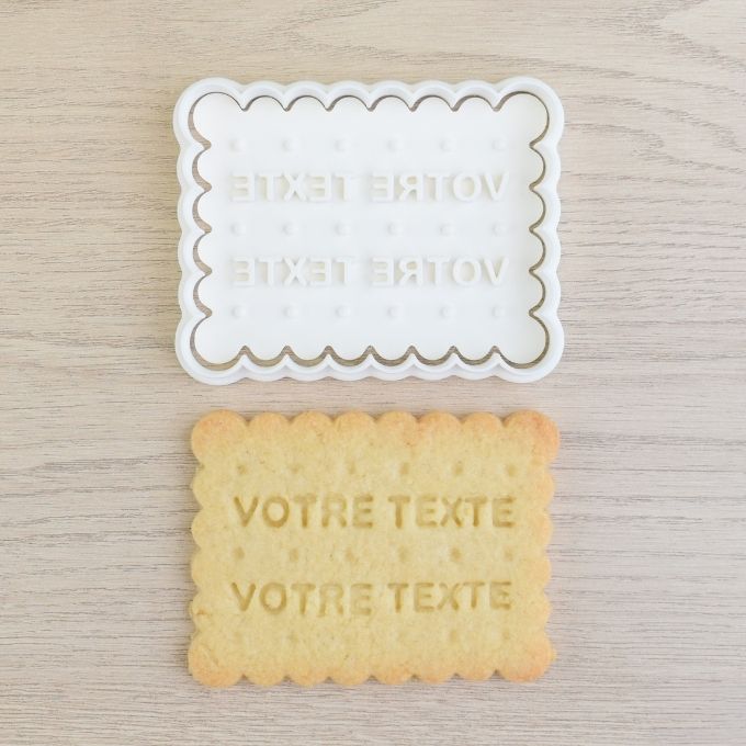 La Box Petit-Beurre personnalisable sur 2 lignes