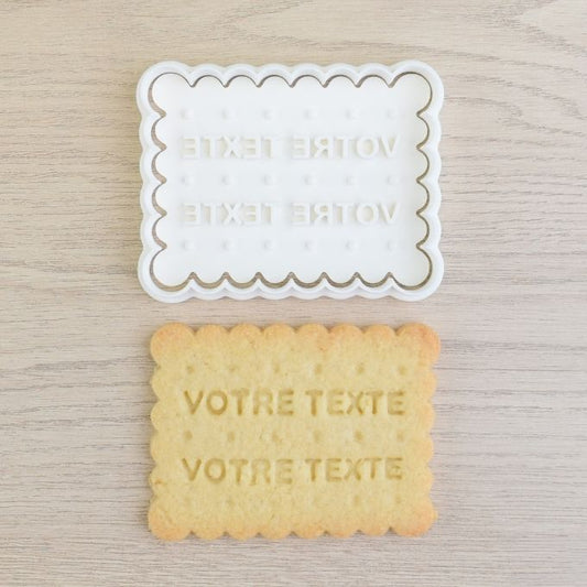 La Box Petit-Beurre personnalisable sur 2 lignes