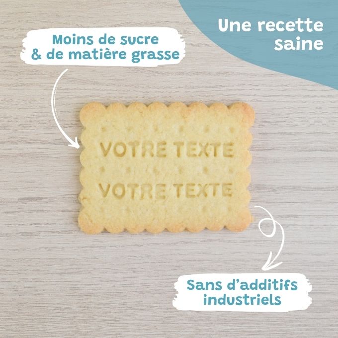 La Box Petit-Beurre personnalisable sur 2 lignes