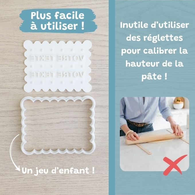 La Box Petit-Beurre personnalisable sur 2 lignes