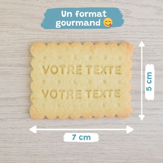 La Box Petit-Beurre personnalisable sur 2 lignes